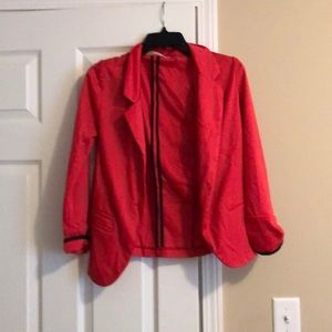 Coral blazer